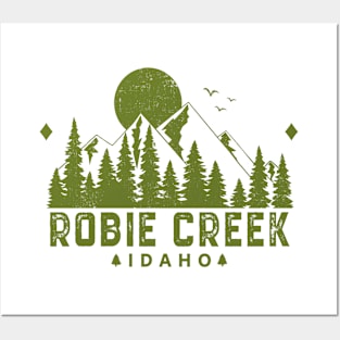 Robie Creek Idaho Mountain Souvenir Posters and Art